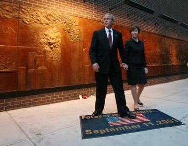 Bush steps on us