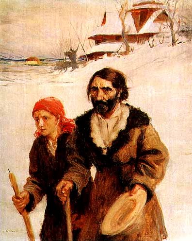 Teodor Axentowicz "On Candlemas" Teodor Axentowicz "On Candlemas"