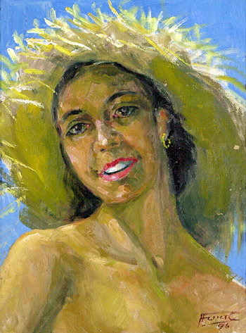 Portrait by Antonio Ferrer Cabello