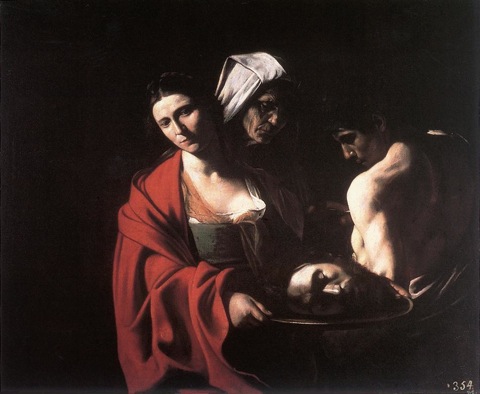 Salome by Caravaggio