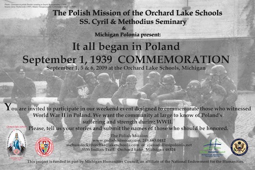 September 1, 1939 Commemoration