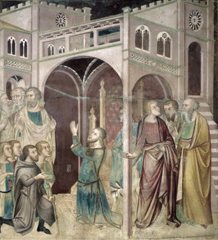 Job Thanking God by Bartolo di Fredi