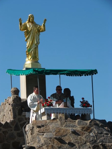 Holy Mass at the Grotto of Christ the Benign Holy Mass at the Grotto of Christ the Benign