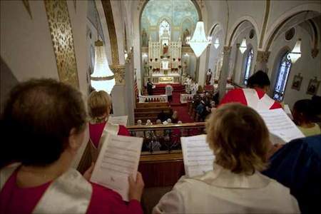 The annual Ecumenical Thanksgiving Service on Sunday at Saints Peter & Paul Polish National Catholic Church, Passaic.
