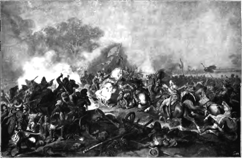 Juliusz Kossak, Śmierć Stefana Potockiego pod Żółtymi Wodami - 1648