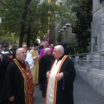 Rev. Fr. Hadodo and Very Rev. Fr. Asmar of the Syriac Orthodox Church of Antioch